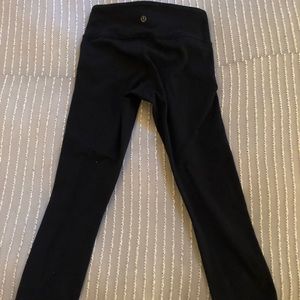 Lululemon wunder under crop